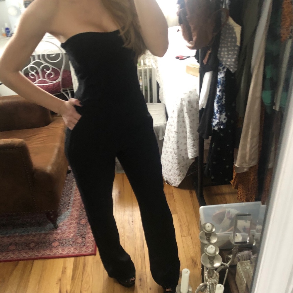 Vintage Bebe Lace Corset Romper